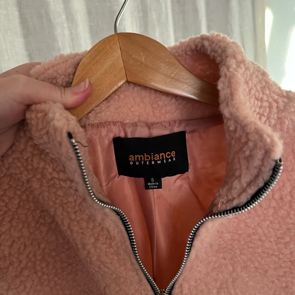 New With Tags Teddy Quarter Zip Jacket - Picture 2 of 4